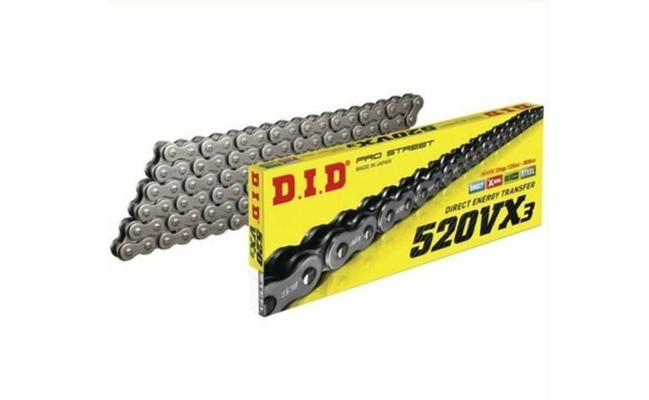realdevision Купить Приводная цепь DID 520 VX3-110FB (110 звеньев) X-RING