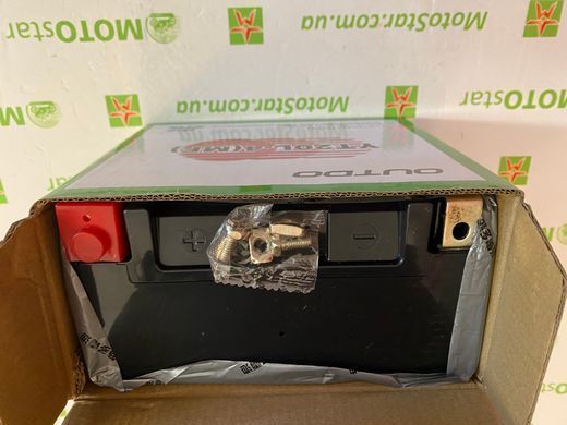 OUTDO YT20L-4 (MF) 12V, 20 A/ч, 290 A, (-/+), 175x87x155 мм (YTX20L-BS, YTX20HL-BS)
