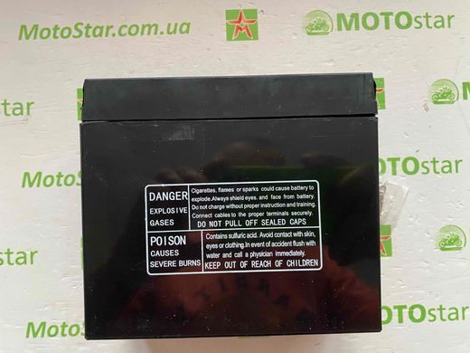 Мото акумулятор NITRO AGM NT12B-BS 10 Аh, 210 А, (+/-), 150х69х130 мм, вес 4,1кг