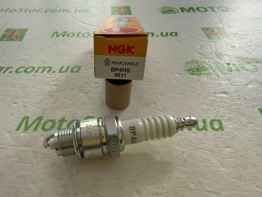 NGK 3611 / BP4HS - Свеча зажигания HONDA NCZ; SUZUKI JR; URAL DECO, ITALIA, SOLO, SPORTSMAN, TOURIST; YAMAHA PW, QT 50/648/650 1978-2004
