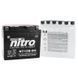 Мото акумулятор NITRO AGM NT12B-BS 10 Аh, 210 А, (+/-), 150х69х130 мм, вес 4,1кг