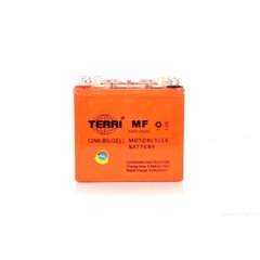 Аккумулятор гелевый 12N9‑BS, 12V, 9Ah, GEL137x76x134 мм "TERRI"