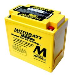 Motobatt MBTX12U Мото акумулятор 14 A/ч, 200 A, 151x87x130 мм