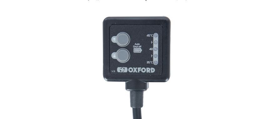 Рукоятка дроссельной заслонки, Oxford EL423 HotGrips Evo ATV, ручки с подогревом, 22мм/123мм