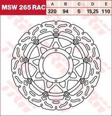 LUCAS MSW265RAC - Тормозной диск