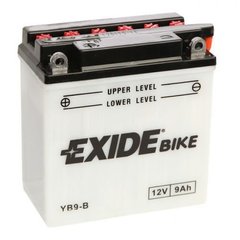 EXIDE YB9-B Акумулятор 9 А/ч, 100 А, (+/-), 135x75x139 мм