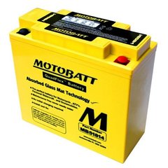 Motobatt MB MB51814 (YT19BL-BS) Мото аккумулятор 22 A/ч, 220 A, (+/-)(-/+),185x81x170 мм