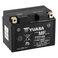 YUASA TTZ14S Акумулятор 11,8 А/ч, 230 А, (+/-), 150х84х110 мм