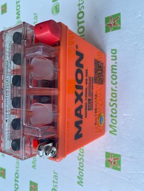 Аккумулятор гелевый MAXION MXBM-12N5L-BS (GEL) 12V, (-/+) 5Ah, 65 А, 119x60x129 мм, вес 1,78кг