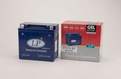 Мотоакумулятор LP GEL MG GTX14-BS 12V,14Ah,д. 152, ш. 88, в.147, вес 5кг,залит
