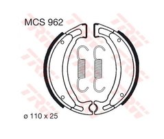 LUCAS MCB962 - Комплект тормозных колодок TRW