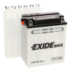 EXIDE 12N12A-4A-1 Мото аккумулятор 12 А/ч, 115 А, (+/-), 134х80х160 мм