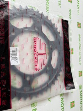 JT JTR1876.45ZBK - Звезда задняя SUZUKI GSX-R, GSX-S; YAMAHA FJ-09, FZ-07, FZ-09, FZ-10, MT-07, MT-09, MT-10, TRACER, XSR, XTZ, YZF-R6 600-1000 2006-2020