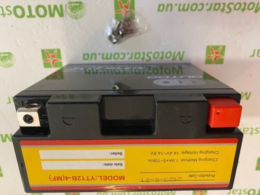 Акумулятор YT12B-4 Outdo (HUAWEI) 12V 10А, 150x69x130мм (YT12B-BS)