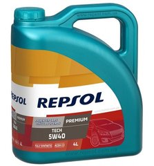 Моторне масло Repsol PREMIUM TECH 5W40, 4л (RP081J54)