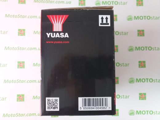 YUASA YT12B-BS Мото аккумулятор 10 А/ч, 215 А, (+/-), 150х69х130 мм