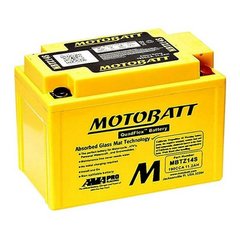 Motobatt MB MBTZ14S (YTZ14S) Мото аккумулятор 11,2 A/ч, 190 A, (+/-)(-/+), 150x87x110 мм