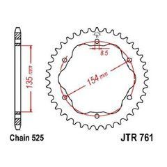 JT JTR761.43 - Звезда задняя