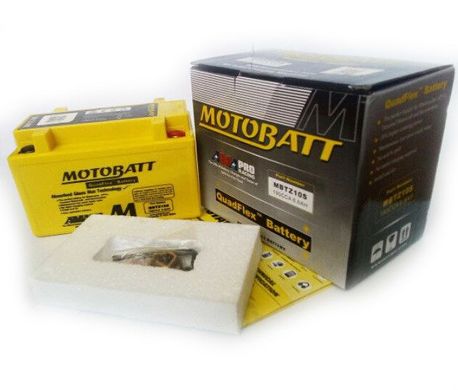 Motobatt MBTZ10S (YTZ10S) Мото акумулятор 8,6 A/ч, 190 A, 151x87x95 мм 2,9 кг