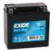 EK131 - EXIDE - аккумулятор 12V AGM вспомогательный 13 А/ч, 200 А, (+/-), 150х90х145 мм Start-Stop