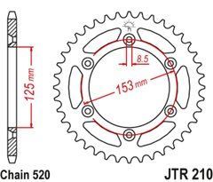 JT JTR210.48 - Зірка задня