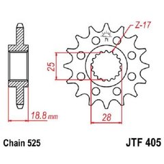 JT JTF405.20 - Зірка передня