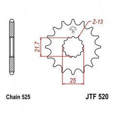 JT JTF520.16 - Зірка передня