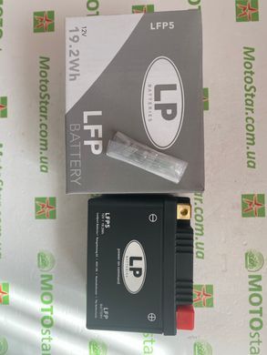 Акумулятор LP Lithium ML LFP5 12V, 19.2Ват/1.6Аh 95A 107X56X85мм HJTX4L-FPZ KOVI KT-S7 300-4Т NB300 LITE