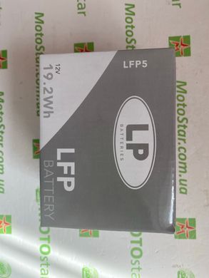 Акумулятор LP Lithium ML LFP5 12V, 19.2Ват/1.6Аh 95A 107X56X85мм HJTX4L-FPZ KOVI KT-S7 300-4Т NB300 LITE