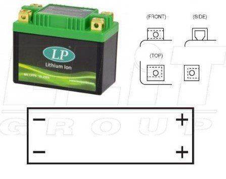 Акумулятор LP Lithium ML LFP5 12V, 19.2Ват/1.6Аh 95A 107X56X85мм HJTX4L-FPZ KOVI KT-S7 300-4Т NB300 LITE