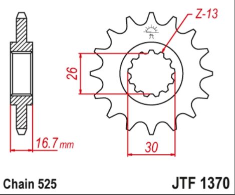 JT JTF1370.16RB