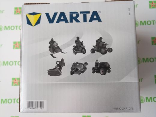 VARTA YTX20L-BS / YTX20L-4 AGM Мото аккумулятор 18 А/ч, 250 А, (-/+), 177х88х156 мм