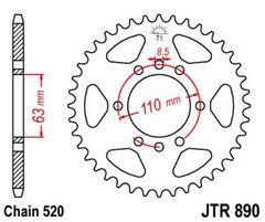 JT JTR890.42 ZBK - Звезда задняя