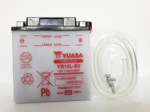 YUASA YB10L-B2 Акумулятор 11 А/ч, 160 А, 135х90х145 мм