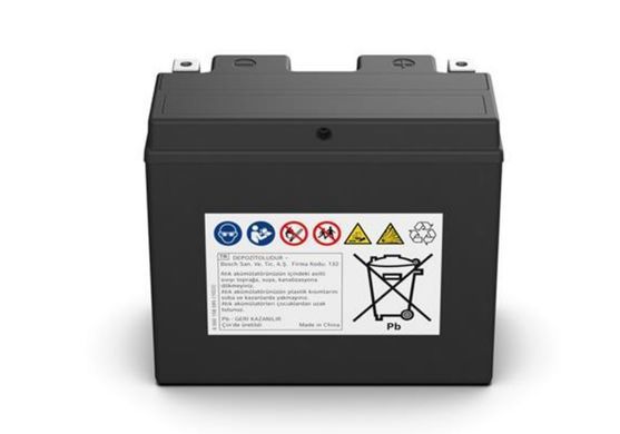 Акумулятор BOSCH 0 986 FA1 100 (YT12B-BS) AGM 10Ah 165А, 150x70x130 мм