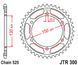 JTR300,48 Звезда задняя HONDA XL, XRV; YAMAHA FZ8, TDM, TRX 400-900 1987-2016