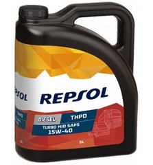 Моторное масло Repsol DIESEL TURBO THPD 15W40, 5л (RP037M55)