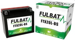 Fulbat FTX20L-BS (YTX20L-BS) Аккумулятор 18 А/ч, 270 А, 175х87х155 мм