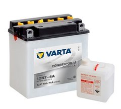 VARTA 12N7-4A, 507013004A514, Аккумулятор 7 Ah, 74 А, (+/-), 12V 137х75х134 мм