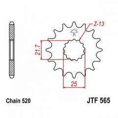JT JTF565.15 - Звезда передняя