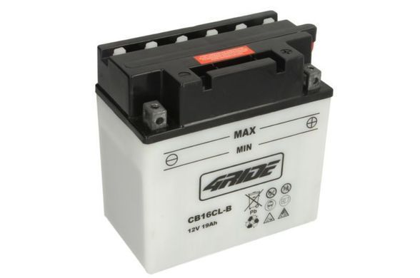 Акумулятор CB16CL-B 4RIDE 19 А/ч, 12V, 240 А, (-/+), 176х101х175 мм (YB16CL-B)