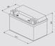 BOSCH 0092M60070 Акумулятор AGM 6Ah 105А (YTX7A-BS) 150x87x94мм