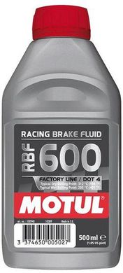 Гальмівна рідина Motul RBF 600 FACTORY LINE, 0,5 литра, (806910, 100948)