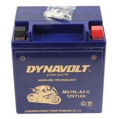 DYNAVOLT MG10L-A2-C Мото аккумулятор 10 А/ч, 170 А, 134х88х145 мм