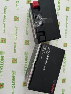 Аккумулятор BOSCH Y/B TZ10S 0 986 FA1 140 (+/-) (YTZ10S-4; YTZ10S-BS) M6 AGM, 12V 8.6Ah 150A