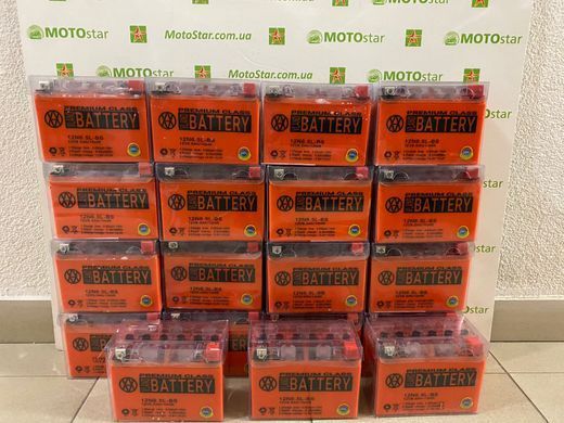 Акумулятор VLAND 12N6.5L-BS Gel 12V, 6,5 Аh, 137х65х100 мм (YTX6.5L-BS, MG6.5L)