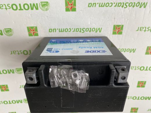 Аккумулятор EXIDE AGM12-12M AGMReady 12 А/ч, 200А, (+/-), 150x87x145 мм BMW F, K, R 800/1200/1300 2003-2018