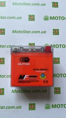 YTX5L-BS MAXION (GEL) Мото акумулятор гелевий, 12V, 5Ah, 113x70x107 мм