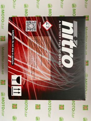 Мотоакумулятор NITRO NB16CL-B Standard Battery 12V, 19Ah, 240 А, 176x101x175 мм (YB16CL-B)