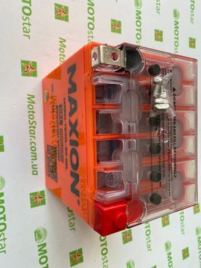 Акумулятор для мототехніки гелевий MAXION MXBM-YB30L-BS (GEL) YTX30L-BS, 12V, 30Ah,166x126x176 мм, -/+